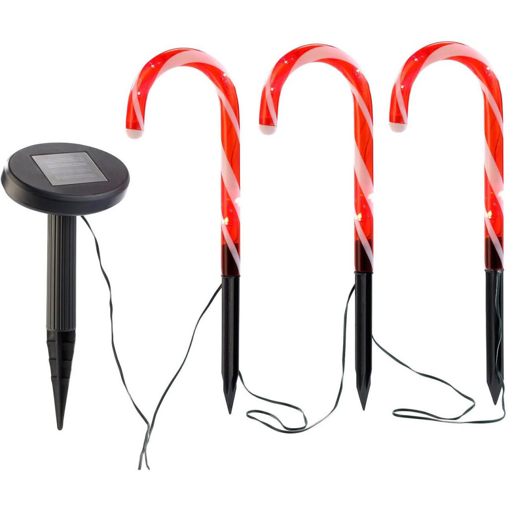 Best Candy Cane Solar Lights For 2024 - Festive Lights In Candy Cane Design | Solar Panels Network